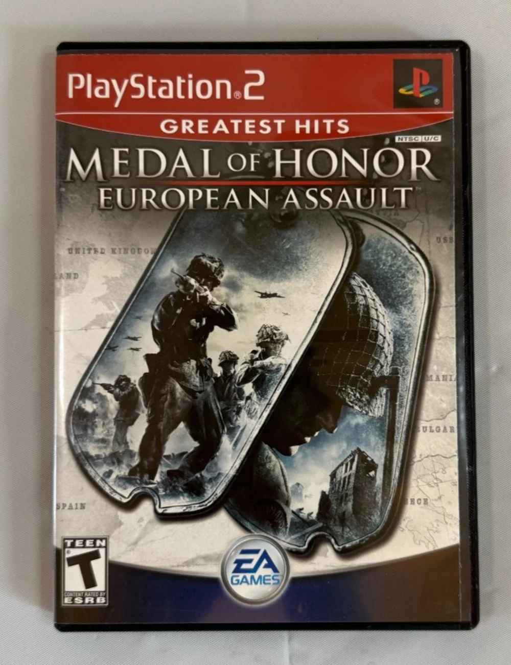 Medal of Honor European Assault Greatest Hits Sony PS2 Complete CIB